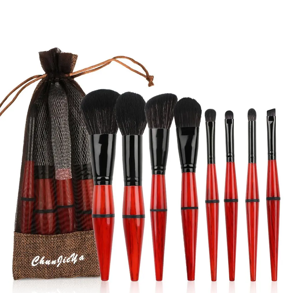 Vintage 8PCS/SET Wooden Handle Makeup Brush for Foundation Blusher Powder Eyebrow Cosmetic Brush Tools
Vintage 8PCS/SET Wooden Handle Makeup Brush for Foundation Blusher Powder Eyebrow Cosmetic Brush Tools