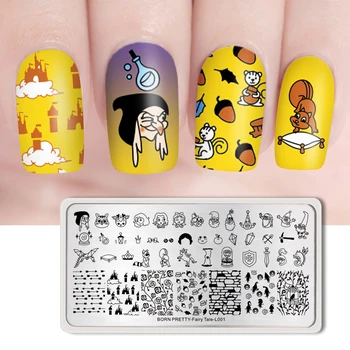 BORN PRETTY Nail Stamping Plates Cartoon Flower Animal Pattern Nail Art Stamp Stamping Template Image Plate Stencil Nails Tool
BORN PRETTY Nail Stamping Plates Cartoon Flower Animal Pattern Nail Art Stamp Stamping Template Image Plate Stencil Nails Tool