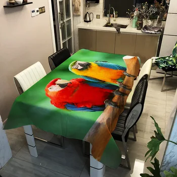 Rectangular Tablecloth Parrot Digital Printing Table Cover Polyester Waterproof Coffee Table Cloth Home Decoration Blanket
Rectangular Tablecloth Parrot Digital Printing Table Cover Polyester Waterproof Coffee Table Cloth Home Decoration Blanket