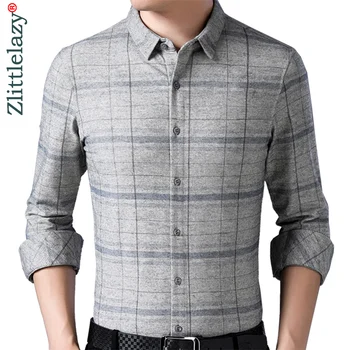 2019 brand casual luxury plaid long sleeve slim fit men shirt streetwear social dress autumn shirts mens fashions jersey 92330
2019 brand casual luxury plaid long sleeve slim fit men shirt streetwear social dress autumn shirts mens fashions jersey 92330