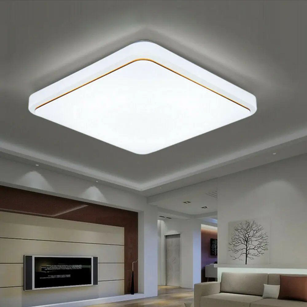 12/18/24W Square LED Ceiling Light Flush Mount For Living Room Kitchen Bedroom Fixture Lamp
12/18/24W Square LED Ceiling Light Flush Mount For Living Room Kitchen Bedroom Fixture Lamp