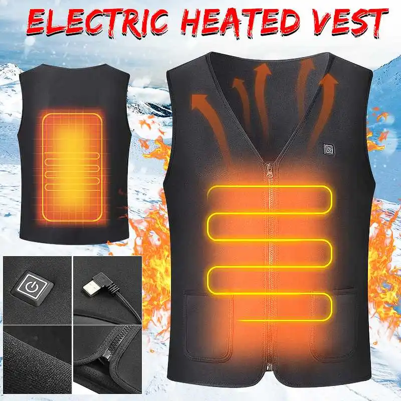 Outdoor Heated Jacket Heating Vest Hiking Clothing USB Charging Intelligent Electric Heated Vest Heating Clothes
Outdoor Heated Jacket Heating Vest Hiking Clothing USB Charging Intelligent Electric Heated Vest Heating Clothes