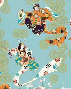 Retro and Japanese Style Handmade DIY Fabric Cotton Elastic Tribute Section Blue Background Geisha Dance Bronze
Retro and Japanese Style Handmade DIY Fabric Cotton Elastic Tribute Section Blue Background Geisha Dance Bronze