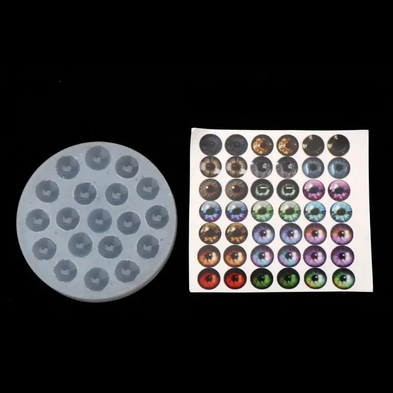 DIY Doll Cartoon Figure Cat Round Eyes Resin Mold Art Craft Jewelry Making Tools
DIY Doll Cartoon Figure Cat Round Eyes Resin Mold Art Craft Jewelry Making Tools