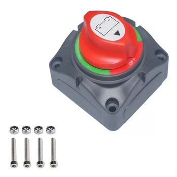 12V/24V Car Marine Battery Switch Battery Disconnect Isolator 3-Position Switch for Truck Yacht RV 1000A Power Protection
12V/24V Car Marine Battery Switch Battery Disconnect Isolator 3-Position Switch for Truck Yacht RV 1000A Power Protection