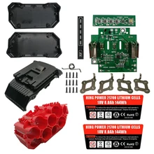 21700 BAT618 10 Core Li-Ion Battery Plastic Case PCB Charging Protection Circuit Board Shell for 18V BAT610
21700 BAT618 10 Core Li-Ion Battery Plastic Case PCB Charging Protection Circuit Board Shell for 18V BAT610