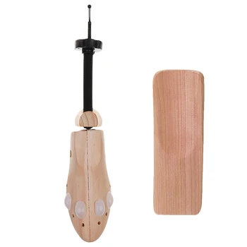Piece of 3 Professional Mens 2-Way Shoe Tree Stretcher Size 8-14, Adjustable Length & Width Wood Shaper
Piece of 3 Professional Mens 2-Way Shoe Tree Stretcher Size 8-14, Adjustable Length & Width Wood Shaper
