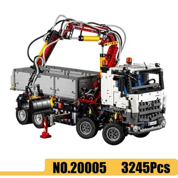 KING 90005 Compatible 20005 Technic series Arocs truck Model Building blocks Bricks 3245Pcs Model Toys Kids Christmas Gift
KING 90005 Compatible 20005 Technic series Arocs truck Model Building blocks Bricks 3245Pcs Model Toys Kids Christmas Gift