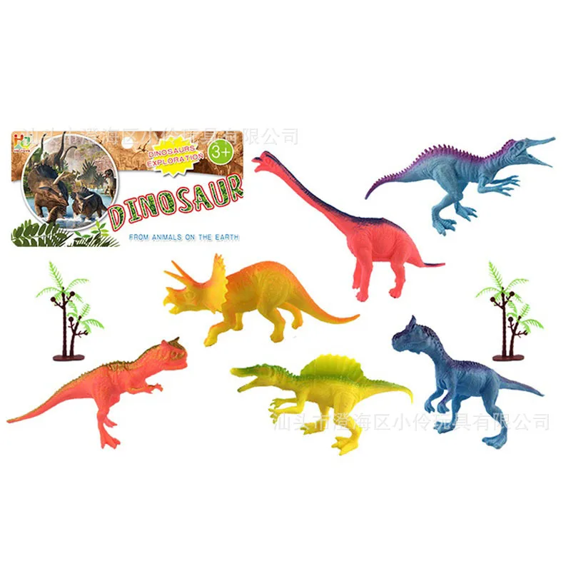Model Cartoon Dinosaur Toy Model Jurassic Tyrannosaurus Rex Brachiosaurus Triceratops Model Toy Gift
Model Cartoon Dinosaur Toy Model Jurassic Tyrannosaurus Rex Brachiosaurus Triceratops Model Toy Gift