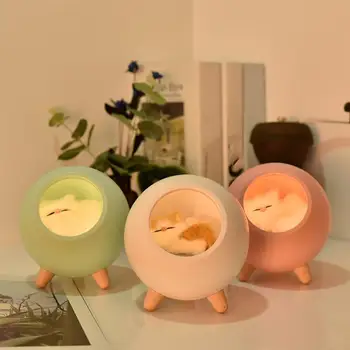 Creative Pet House Ambient Light USB Portable Charging Cartoon Cat Touch Sensor Dimming Children Mini Desktop Desk Lamp
Creative Pet House Ambient Light USB Portable Charging Cartoon Cat Touch Sensor Dimming Children Mini Desktop Desk Lamp
