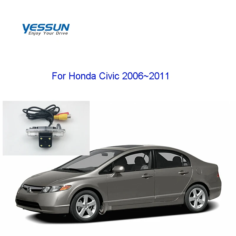 Yessun камера заднего вида для Honda Civic 2006 2007 2008 2009 2010 2011 HD CCD камера ночного видения
Yessun камера заднего вида для Honda Civic 2006 2007 2008 2009 2010 2011 HD CCD камера ночного видения