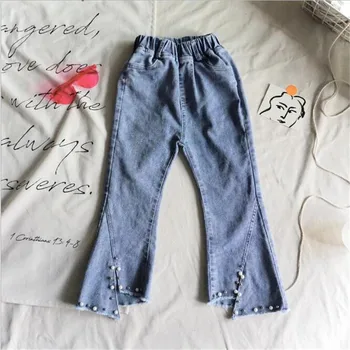wholesale girls spring girls pearl rivet denim pants
wholesale girls spring girls pearl rivet denim pants
