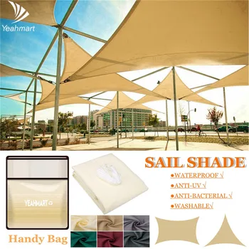 Creamy-white Triangle/Square Sun Shade Sail Awning 3.6x3.6m/4x3m Beige Waterproof Sunscreen Anti-UV Sun Sail with Free Rope
Creamy-white Triangle/Square Sun Shade Sail Awning 3.6x3.6m/4x3m Beige Waterproof Sunscreen Anti-UV Sun Sail with Free Rope