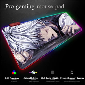 Yuzuoan Programming Mousepad Gintama RGB Mouse Pad USB Wired LED 7 Color Lighting Non-slip Large Dining Table Pad Thick Rug Mat
Yuzuoan Programming Mousepad Gintama RGB Mouse Pad USB Wired LED 7 Color Lighting Non-slip Large Dining Table Pad Thick Rug Mat