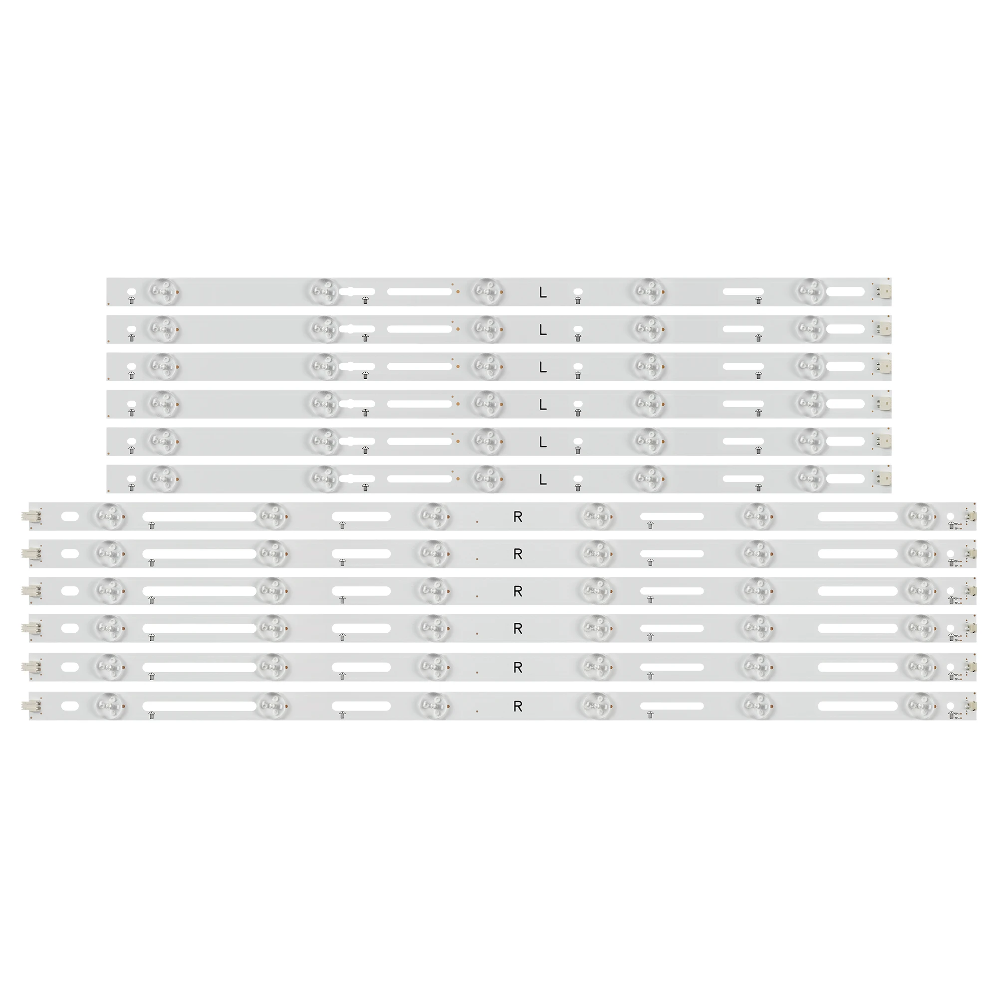 1 комплект = 12 шт. светодиодная подсветка для LE50D1452 T5002S 50PFF3655/T3 50PFF3750/T3 50PFF6092/T3 LD50V02S