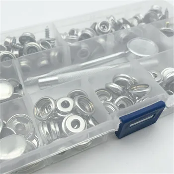 104Pcs/Set Stainless Steel Iron Boat Marine Canvas Fabric Snap Cover Female Buttons Fastener Tools Kit Punching Rod Storage Box
104Pcs/Set Stainless Steel Iron Boat Marine Canvas Fabric Snap Cover Female Buttons Fastener Tools Kit Punching Rod Storage Box