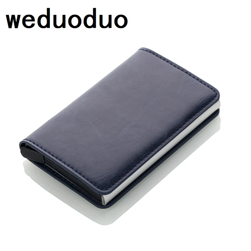 Antitheft Rfid Blocking Wallet Metal Credit Card Holder Automatic Elastic Vintage Aluminum Wallet PU Leather rfidwallet
Antitheft Rfid Blocking Wallet Metal Credit Card Holder Automatic Elastic Vintage Aluminum Wallet PU Leather rfidwallet