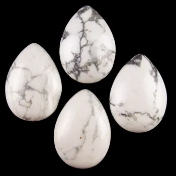 44.5g 10Pcs 25x18mm White Howlite Teardrop Cab Cabochon 298-JM
44.5g 10Pcs 25x18mm White Howlite Teardrop Cab Cabochon 298-JM