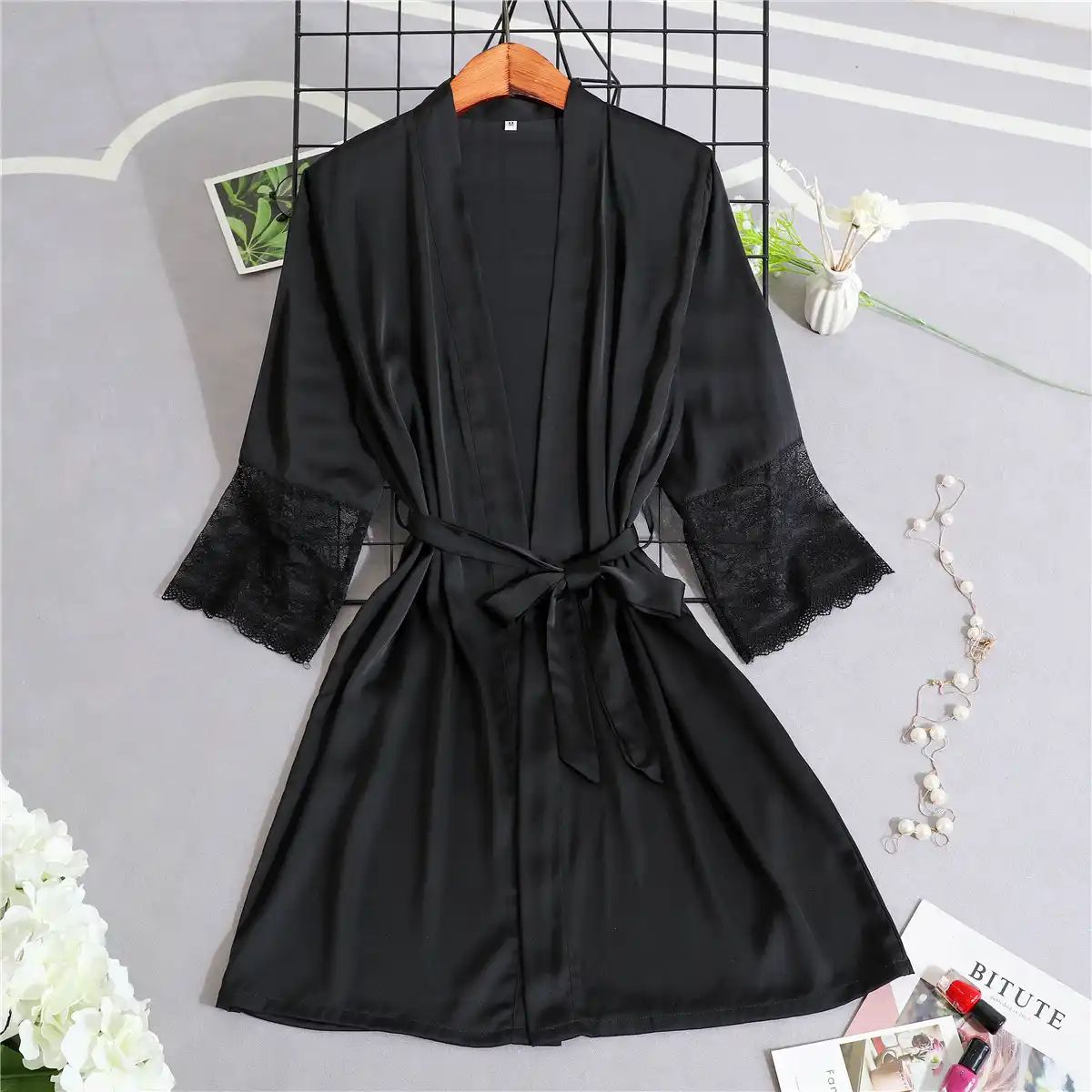 black night robe
