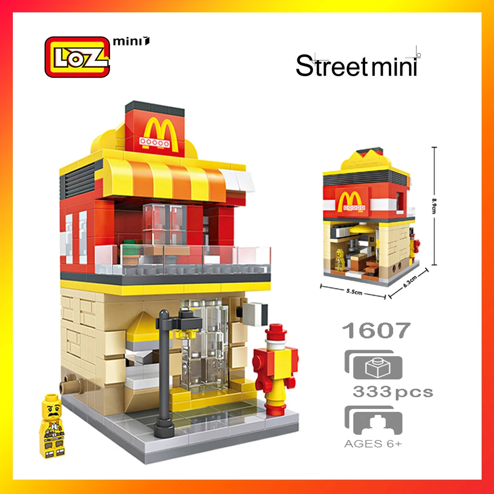 DIY Diamond king Bricks Building Blocks model kit Mini buildmoc classic Street Scene 1607 Creaative technic toys for children
DIY Diamond king Bricks Building Blocks model kit Mini buildmoc classic Street Scene 1607 Creaative technic toys for children