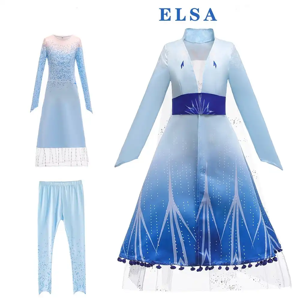 vestido de fantasia da frozen