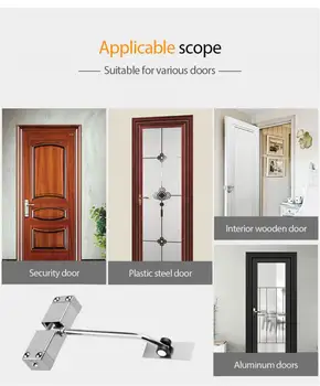 1pc Automatic Mounted Spring Door Closer Adjustable Surface Door Closer Home Office Door Stopper Hardware
1pc Automatic Mounted Spring Door Closer Adjustable Surface Door Closer Home Office Door Stopper Hardware
