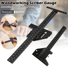 Multifunction Woodworking Scriber Gauge For Measuring And Marking Aluminum Alloy Framing Ruler With Magnet Carpentry Tools Kit
Multifunction Woodworking Scriber Gauge For Measuring And Marking Aluminum Alloy Framing Ruler With Magnet Carpentry Tools Kit