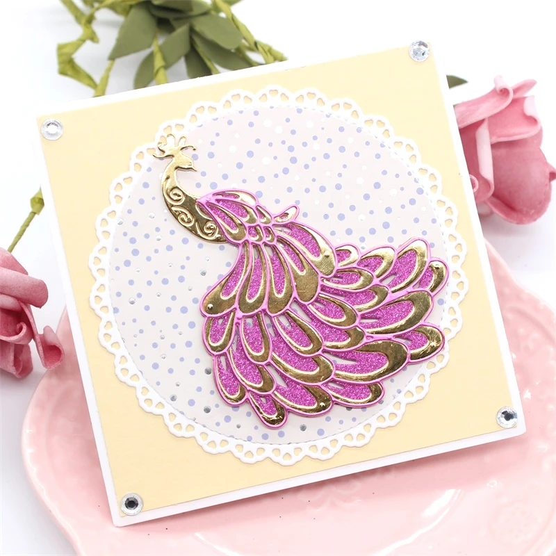 KSCRAFT Peacock Metal Cutting Dies Stencils for DIY Scrapbooking/photo album Decorative Embossing DIY Cards
KSCRAFT Peacock Metal Cutting Dies Stencils for DIY Scrapbooking/photo album Decorative Embossing DIY Cards