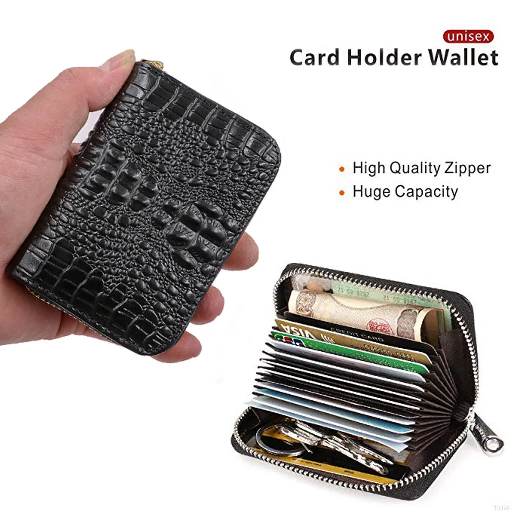 Credit Card Holder Wallet Compact Slim Blocked Zip soild color Accordian Cards Holder Key Bag Money Bags coin purse Dropshipping
Credit Card Holder Wallet Compact Slim Blocked Zip soild color Accordian Cards Holder Key Bag Money Bags coin purse Dropshipping