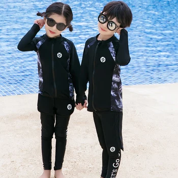 Kids Swimsuit Rash Guard Girl Boy 3 Piece Long Sleeve Wetsuit front Zipper Pants Shorts Surfing Bathing Suits Rashguard Wetsuits
Kids Swimsuit Rash Guard Girl Boy 3 Piece Long Sleeve Wetsuit front Zipper Pants Shorts Surfing Bathing Suits Rashguard Wetsuits