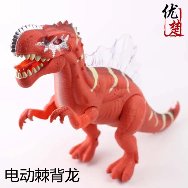 6630 Electric Spinosaurus Light Sound Will Walk Simulation Electric Dinosaur Model Toy