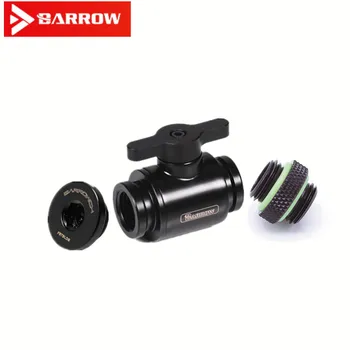 BARROW water valve switch kit aluminum handle, dual G1 / 4 'internal female to female interface / switch + plug + wire connector
BARROW water valve switch kit aluminum handle, dual G1 / 4 'internal female to female interface / switch + plug + wire connector