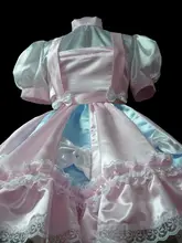 Adult sissy white bow high collar peeping skirt LACE CAKE SKIRT Maid Dress
Adult sissy white bow high collar peeping skirt LACE CAKE SKIRT Maid Dress