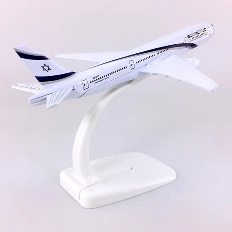 16 см 1:400 B777 модель El Al Воздуха Израиль авиакомпании сплав на основе самолет