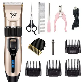 Dog Clippers Low Noise Pet Shaver Rechargeable Dog Trimmer Cordless Pet Grooming Tool Cat Animal Hair Cutter Trimmer Haircut
Dog Clippers Low Noise Pet Shaver Rechargeable Dog Trimmer Cordless Pet Grooming Tool Cat Animal Hair Cutter Trimmer Haircut