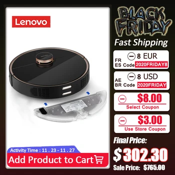 Lenovo X1 LDS Lidar Laser Robot Vacuum Cleaner Sweeping & Mopping Simultaneously 3000mAh Low Noise 2200Pa Suction 585ml Dust Box
Lenovo X1 LDS Lidar Laser Robot Vacuum Cleaner Sweeping & Mopping Simultaneously 3000mAh Low Noise 2200Pa Suction 585ml Dust Box