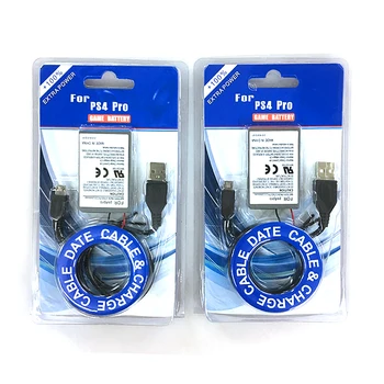 2pcs 2000mAh For Sony Playstation PS4 Pro Battery Wireless Controller Li-Ion Lithium Replacement Batteries + USB Charger Cable
2pcs 2000mAh For Sony Playstation PS4 Pro Battery Wireless Controller Li-Ion Lithium Replacement Batteries + USB Charger Cable