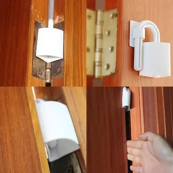 Safety Protection Locks Security Door Gate Seam Protection 2pcs/set Anti-clip Hand Safety Door Card Seam Shutter Child Door Plug
Safety Protection Locks Security Door Gate Seam Protection 2pcs/set Anti-clip Hand Safety Door Card Seam Shutter Child Door Plug
