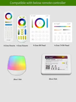 Mi.Light 9W RGBWW Smart WiFi 2.4GHz Led Light Bulb E26 RGB+CCT Color Changing & Temperature Adjustable with Memory.RF Remote,B4
Mi.Light 9W RGBWW Smart WiFi 2.4GHz Led Light Bulb E26 RGB+CCT Color Changing & Temperature Adjustable with Memory.RF Remote,B4