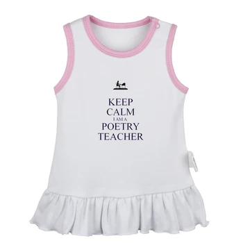 Keep Calm I Am a Poetry Teacher Keep Calm And Sleep Zzz Baby Girls Dresses Toddler Sleeveless Dress Infant Cotton Clothes
Keep Calm I Am a Poetry Teacher Keep Calm And Sleep Zzz Baby Girls Dresses Toddler Sleeveless Dress Infant Cotton Clothes