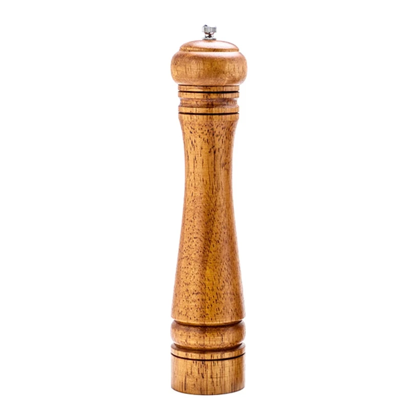 Manual Pepper Grinder Oak Wood Salt and Pepper Mill Multi-Purpose Cruet Kitchen Tool with Ceramic Grinder
Manual Pepper Grinder Oak Wood Salt and Pepper Mill Multi-Purpose Cruet Kitchen Tool with Ceramic Grinder