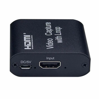 Video Capture Card Game Recording With Loop For Live Streaming USB To HDMI Computer PC Portable 4K Meeting Home Office Grabber
Video Capture Card Game Recording With Loop For Live Streaming USB To HDMI Computer PC Portable 4K Meeting Home Office Grabber