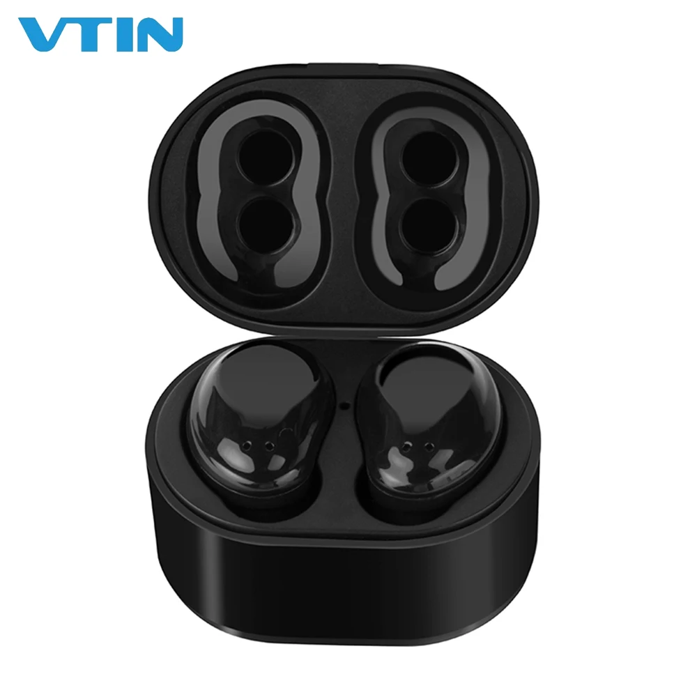 VTIN TWS Mini Wireless Earbuds Bluetooth 4.2 Headset Stereo IPX5 Waterproof Earphone Touch Control with Charging Box 2pcs
VTIN TWS Mini Wireless Earbuds Bluetooth 4.2 Headset Stereo IPX5 Waterproof Earphone Touch Control with Charging Box 2pcs