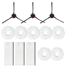 13PCS/Set Replacement Filter Mop Cloth Side Brush For Yeedi Mop Station Self-cleaning Robot Household Cleaner Parts
13PCS/Set Replacement Filter Mop Cloth Side Brush For Yeedi Mop Station Self-cleaning Robot Household Cleaner Parts