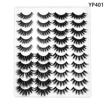 20 Pairs 3D Mink Lashes Natural Thick Wispy Fluffy False Eyelashes Volume Fake Lashes Makeup Eyelash Extension Silk Eyelashes
20 Pairs 3D Mink Lashes Natural Thick Wispy Fluffy False Eyelashes Volume Fake Lashes Makeup Eyelash Extension Silk Eyelashes