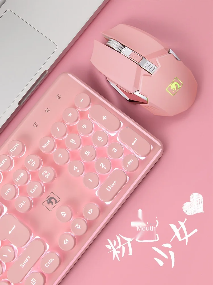 Brand New Gaming Keyboard and Mouse Set Rainbow Backlight Usb Mechanical Ergonomic Chargable Keyboard Mouse Kit for PC Laptop
Brand New Gaming Keyboard and Mouse Set Rainbow Backlight Usb Mechanical Ergonomic Chargable Keyboard Mouse Kit for PC Laptop