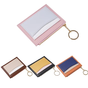1PC Stitched Contrast Small Credit Card Holder Ultra-thin PU Leather Zipper Coin Purse Wallet For Women Men Dropship New Arrival
1PC Stitched Contrast Small Credit Card Holder Ultra-thin PU Leather Zipper Coin Purse Wallet For Women Men Dropship New Arrival