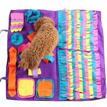 Pet Dog Snuffle Mat Pet Sniffing Training Blanket Detachable Fleece Pads Dog Mat Relieve Stress Nosework Puzzle Toy Pet Nose Pad
Pet Dog Snuffle Mat Pet Sniffing Training Blanket Detachable Fleece Pads Dog Mat Relieve Stress Nosework Puzzle Toy Pet Nose Pad