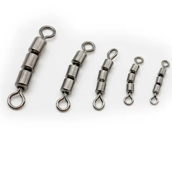 10pcs Bearing Safe Fishing Swivels Stainless Steel Rolling Triple Portable Corrosion Resistant Lightweight Quick Connect
10pcs Bearing Safe Fishing Swivels Stainless Steel Rolling Triple Portable Corrosion Resistant Lightweight Quick Connect