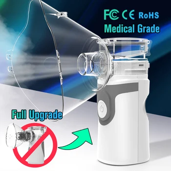Joulli Portable Kit Ultrasonic Humidifier Handheld Atomizer Health Children Mini Inhaler Respirator Care Nebulizer Machine Home
Joulli Portable Kit Ultrasonic Humidifier Handheld Atomizer Health Children Mini Inhaler Respirator Care Nebulizer Machine Home